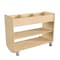 Flash Furniture Birch Plywood, 100 lbs Load Capacity, 16" L, 31" W, 24.5" H MK-KE24145-GG - alternate 1
